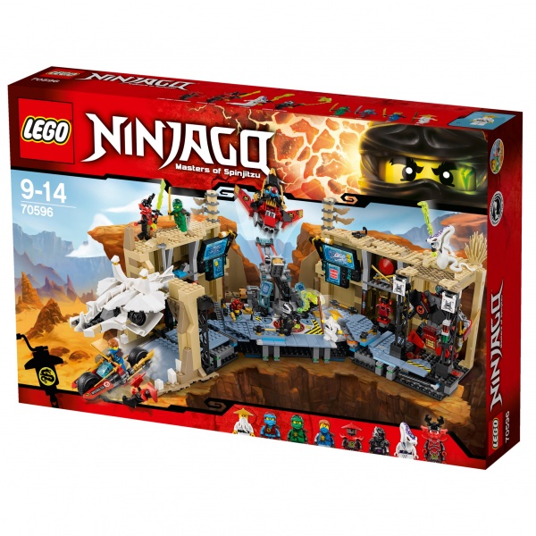 Lego ninjago akcja w jaskini samuraja 70596 