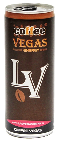 Napój energetyzujący Las Vegas coffee vegas power 