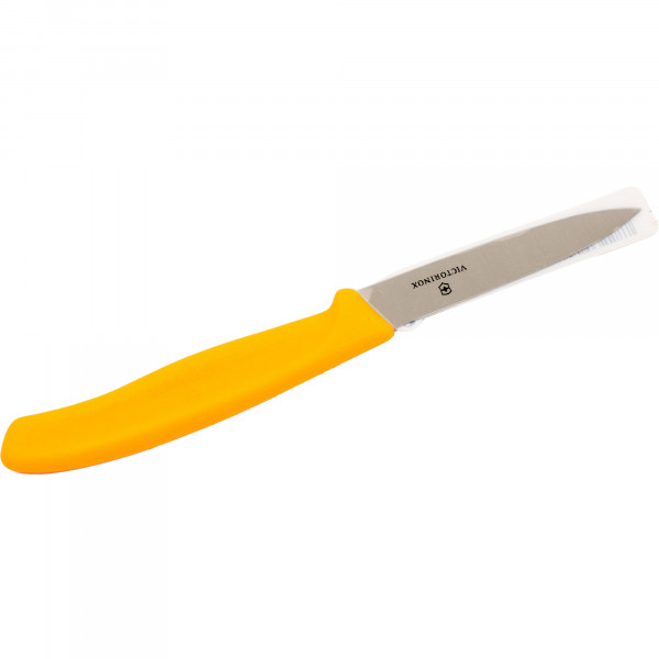 Nóż Victorinox stal nierdzewna 8cm do warzyw pomarańczowy 