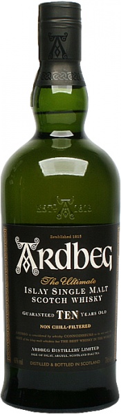Whisky Ardbeg 10 Y.O 46% 700ml