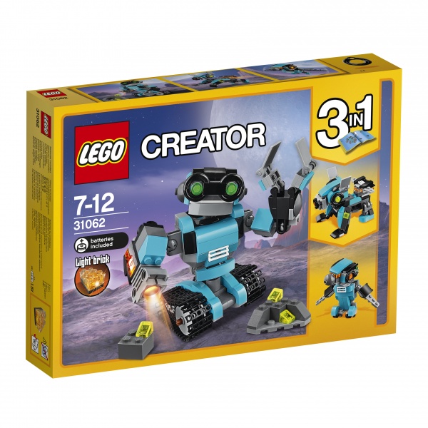 Klocki LEGO Creator Robot-odkrywca 31062 