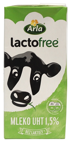 Mleko uht 1,5% lactofree bez laktozy 