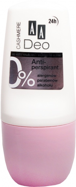Aa deo cashmere anti-perspirant 