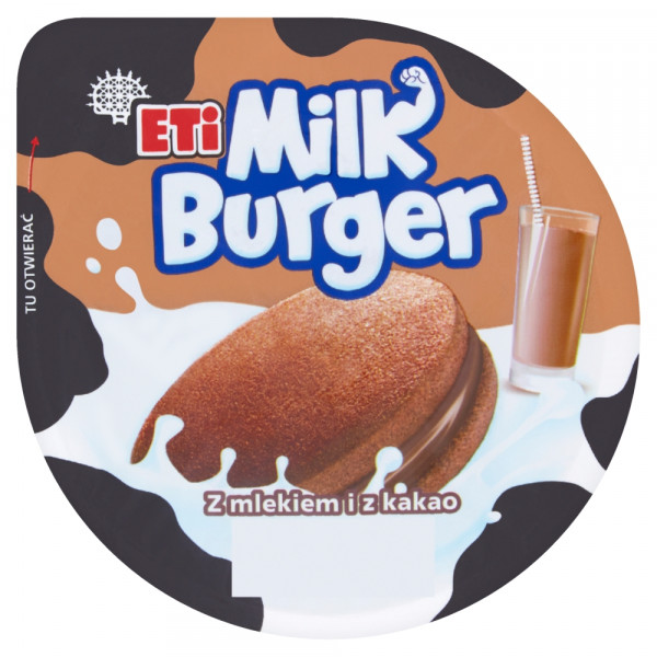 Milk Burger kakaowo-miodowy 35g