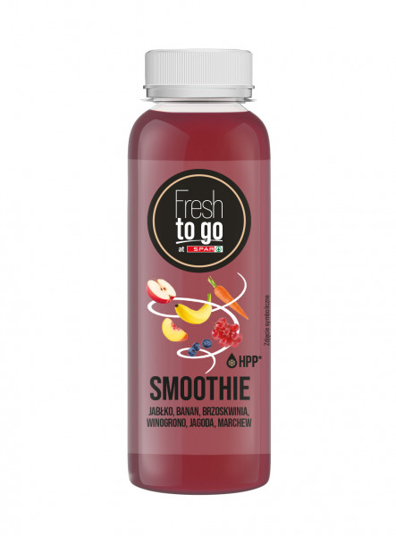 Smoothie Fresh to go at Spar czerwone 