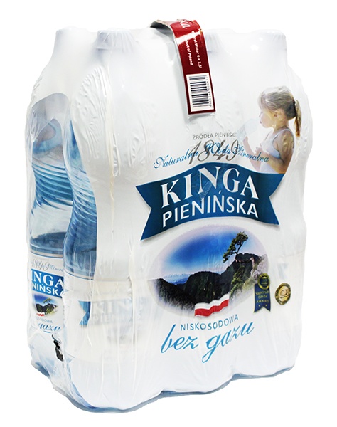 Kinga Pienińska - Naturalna Woda Mineralna - 1,5l niegazowana
