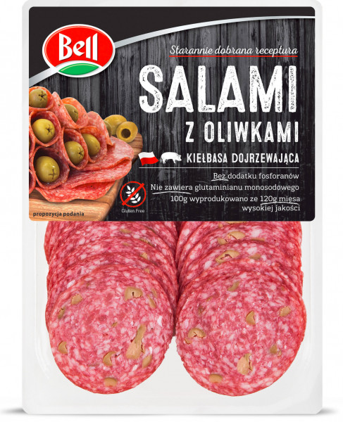 Salami Bell z oliwkami 