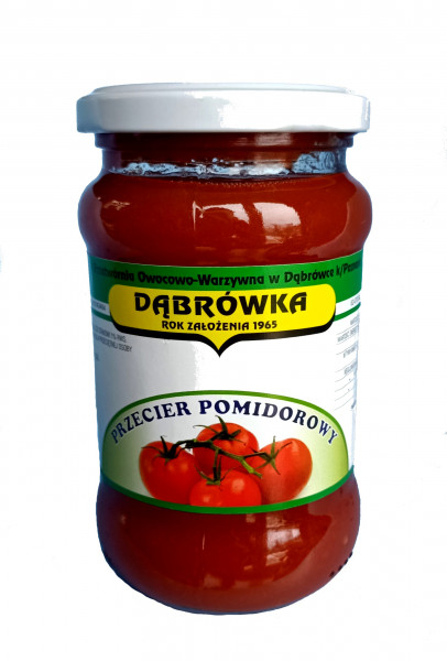 Przecier pomidorowy Dąbrówka 340g 