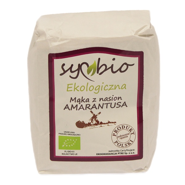 Mąka z nasion amarantusa ekologiczna Symbio