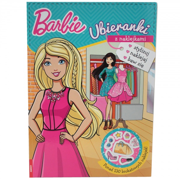 Barbie. ubieranki z naklejkami 