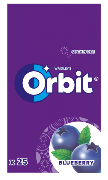 Guma do żucia orbit blueberry 35g 