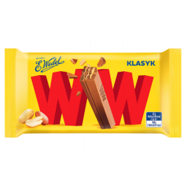 Wafelek Wedel WW w mlecznej czekoladzie