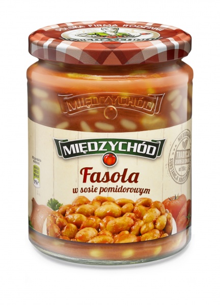 Fasola Międzychód w sosie pomidorowym