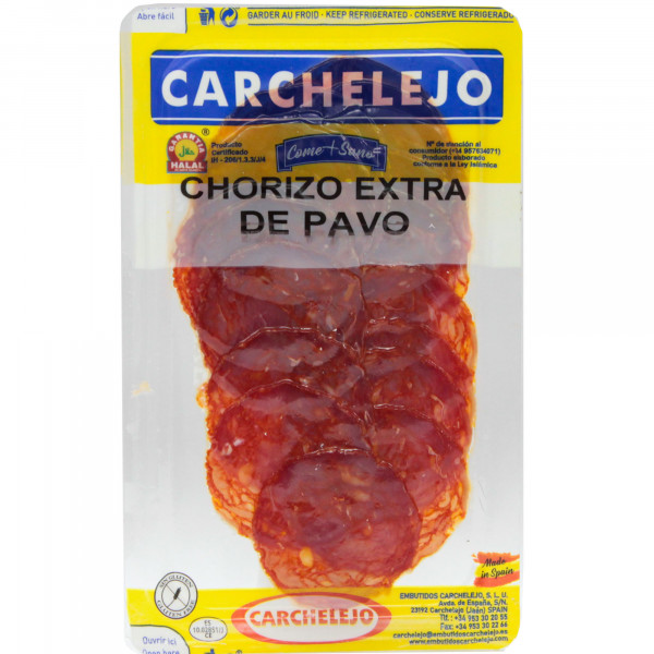 Kiełbasa carchelejo z indyka chorizo de pavo 