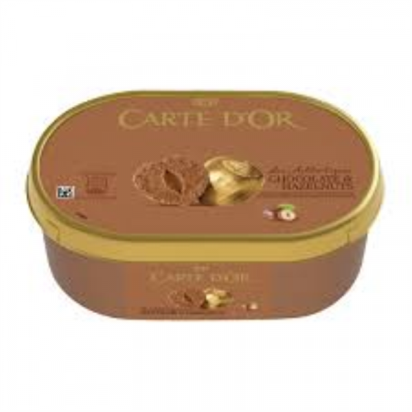 Lody carte dor praline