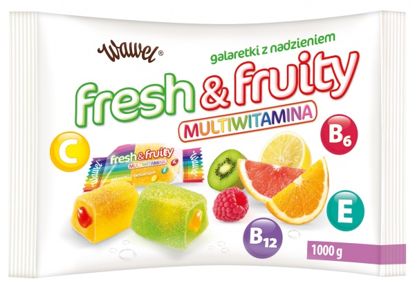 Wawel Galaretki  Fresh &amp; Fruity Multiwitamina 1kg