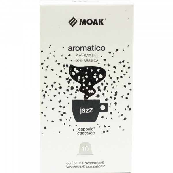 Kawa kapsułki Moak aromatico jazz nespresso 10szt 