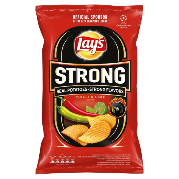 Chipsy Lay&#039;s strong chili&amp;lime 