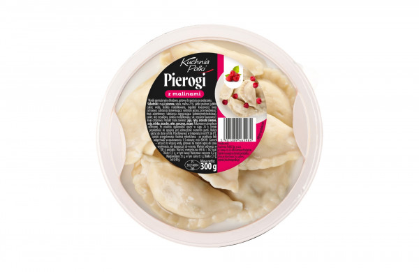 Pierogi Kuchnia Polki z malinami 