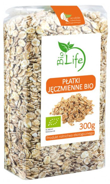 Płatki jęczmienne biolife bio 
