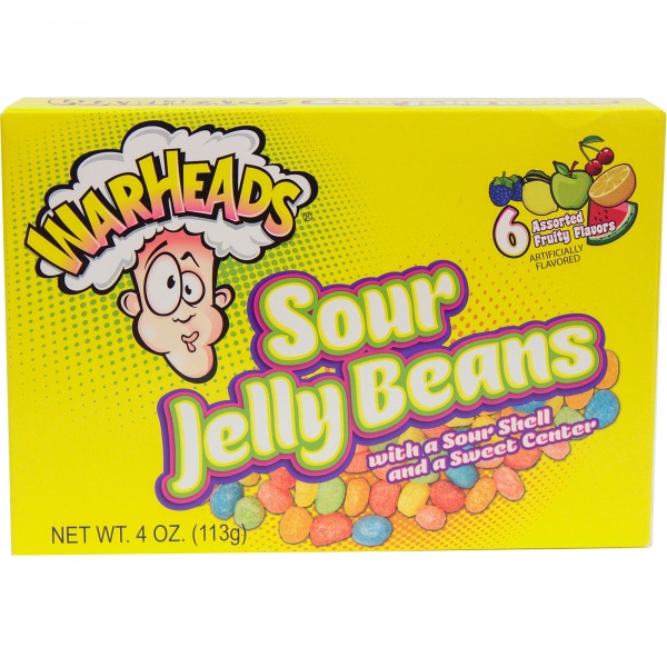 Cukierki warheads sour jelly beans 