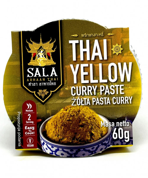 Pasta sala curry żółta 