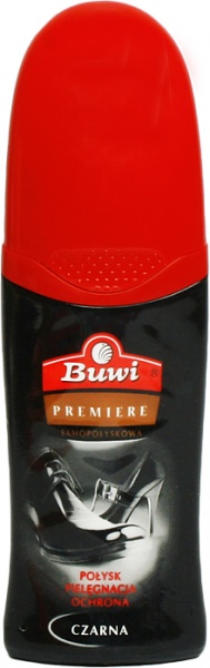 Buwi Premiere pasta do obuwia 60ml - czarna