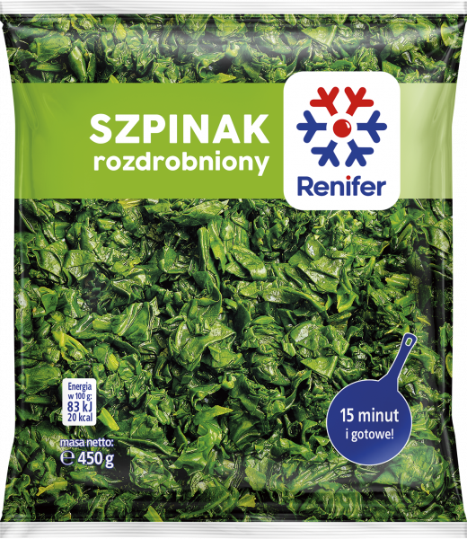 Szpinak Renifer rozdrobniony 