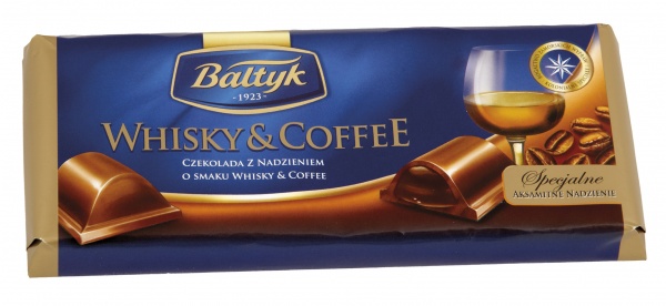 Czekolada nadziewana whisky &amp; coffe 