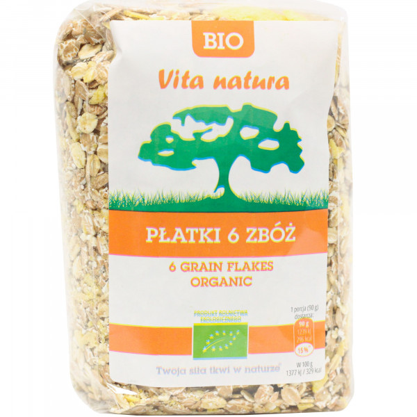 Płatki 6 zbóż Bio Vita-Natura