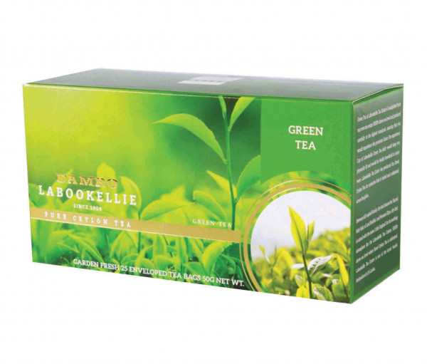 Herbata ekspresowa damro zielona 25 torebek 