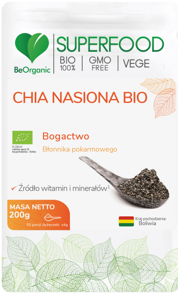 Nasiona Beorganic chia Bio 