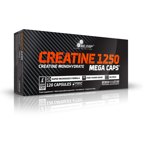 Creatine 1250 Mega Caps 120 kapsułek Olimp Sport Nutrition