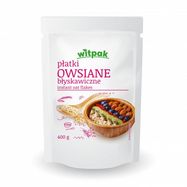 Płatki Witpak owsiane błyskawiczne 400g 