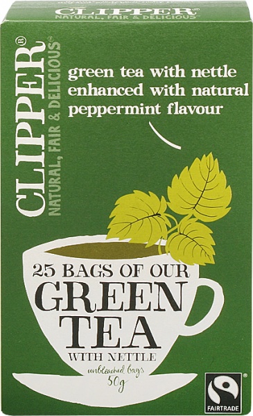 Herbata Clipper zielona z pokrzywą