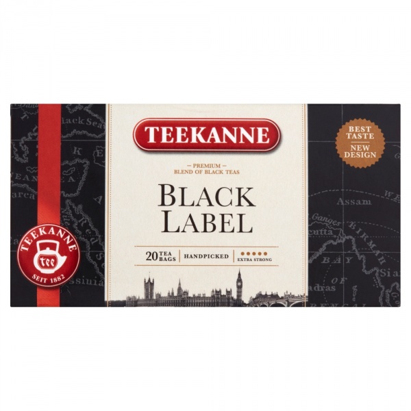 Teekanne Black Label Herbata czarna 40 g 