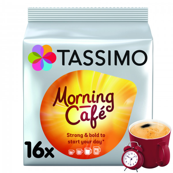 Tassimo Morning Café Kawa mielona 124,8 g (16 kapsułek)