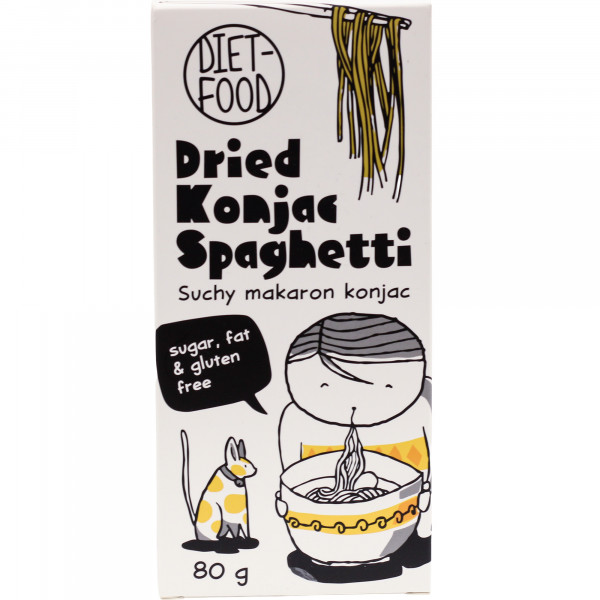 Makaron Diet Food b/g Konjac Shirataki spaghetti suchy 