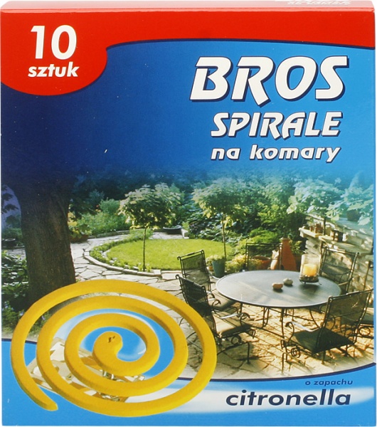 Bros spirala na komary citronella 10szt 