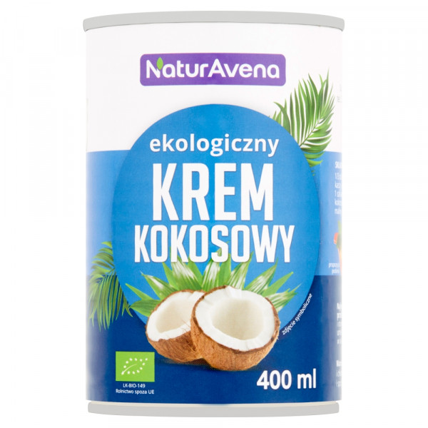 Krem naturavena bio kokosowy 17% 