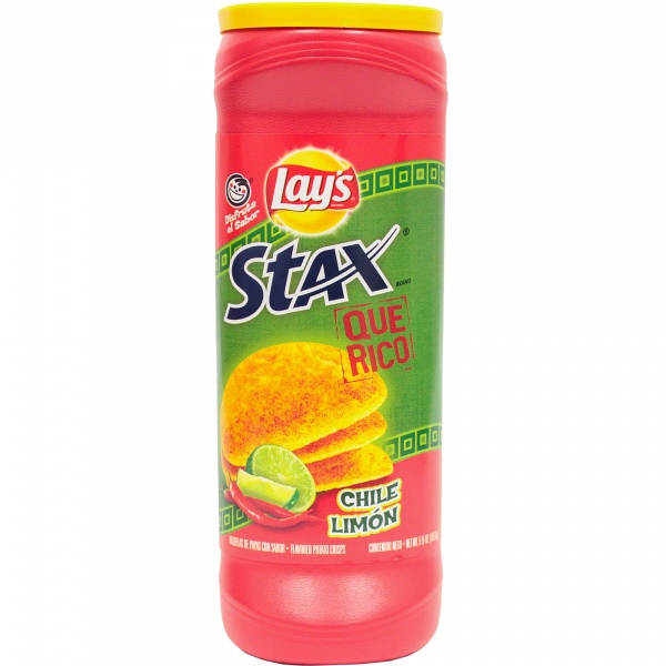 Lay&#039;s Stax Que Rico chile lemon 