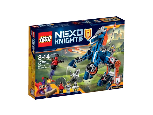 Lego nexo knights mechaniczny koń lancea 70312 