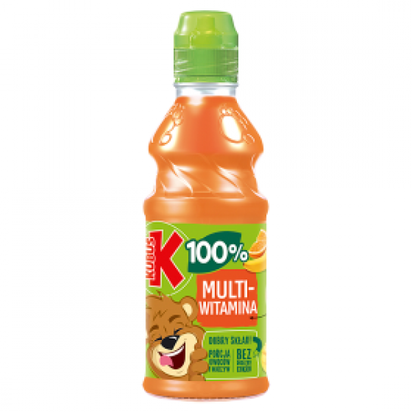 Sok 100% Kubuś b/c Multiwitamina + kaucja 0,50 zł