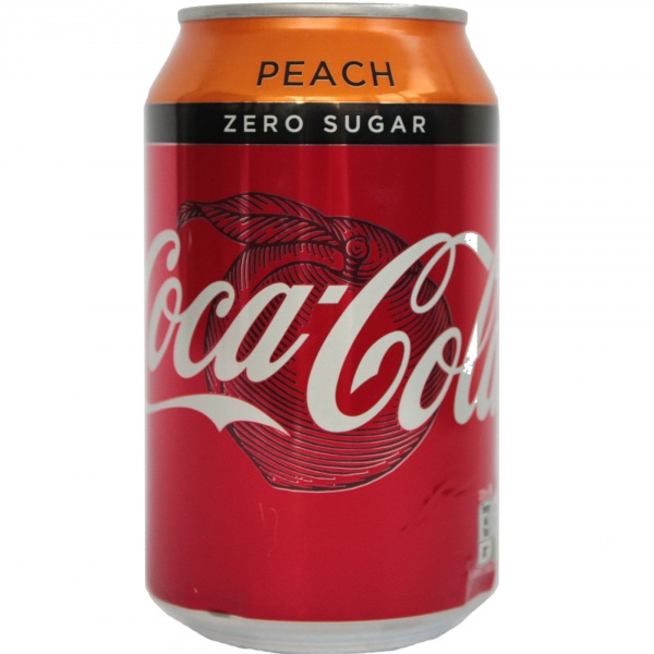 Napój gazowany Coca Cola peach zero 