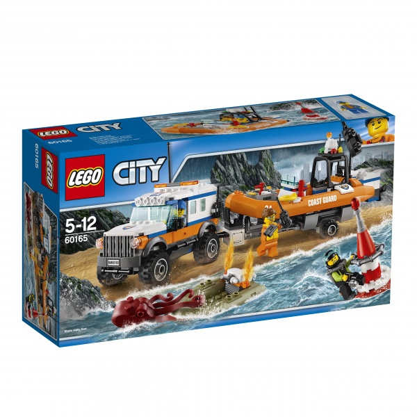 Klocki LEGO City Terenówka szybkiego reagowania 60165