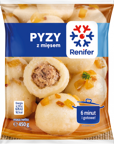 Pyzy Renifer z mięsem