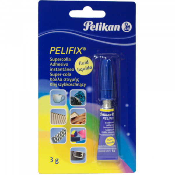 Klej Pelikan Pelifix płynny superglue 