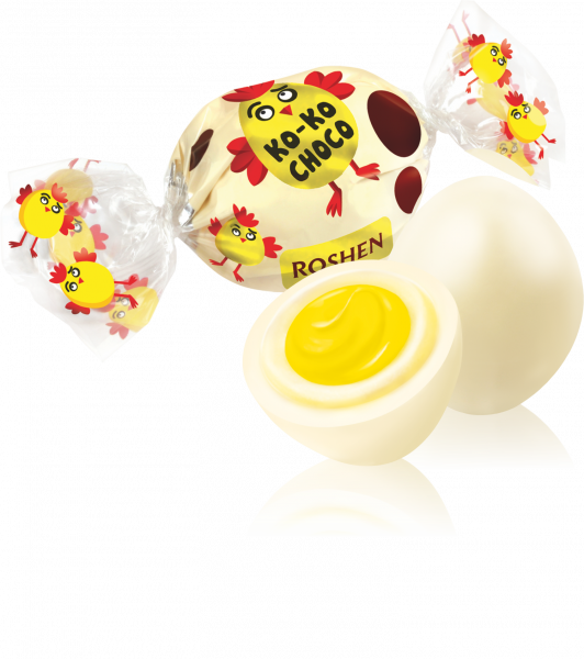 Cukierki Roshen Ko-Ko Choco white