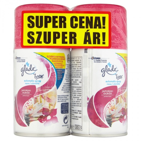 Glade by brise automatic spray japoński ogród zapas 1+1 