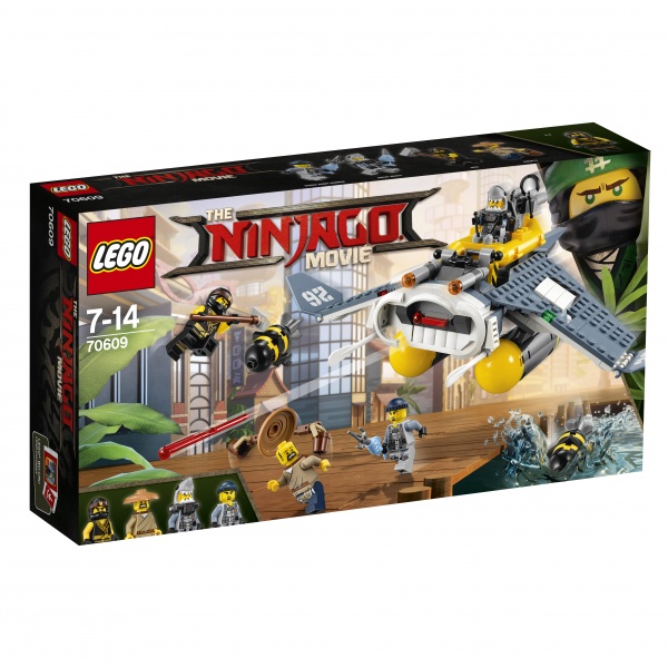 Klocki LEGO Ninjago Bombowiec Manta Ray 70609 